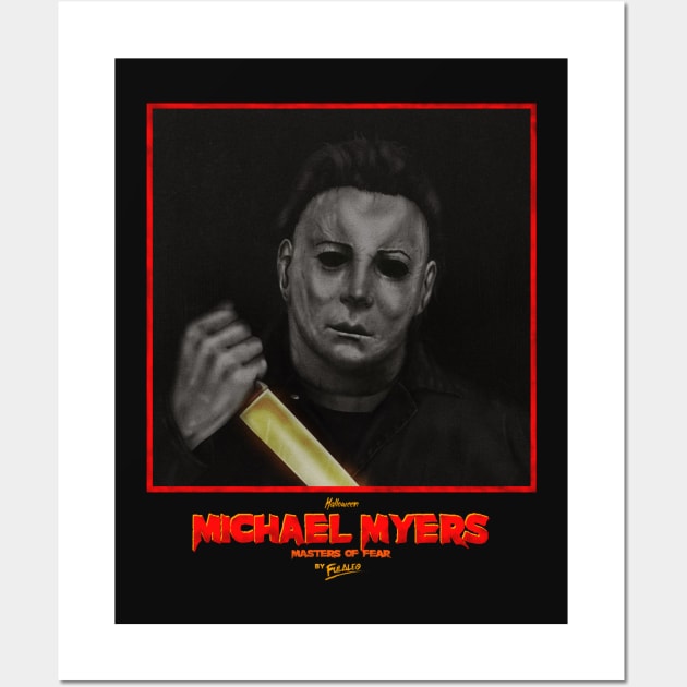 Michael Myers - Halloween Wall Art by fulaleo